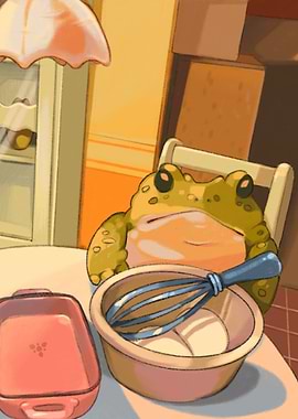 Frog Baking