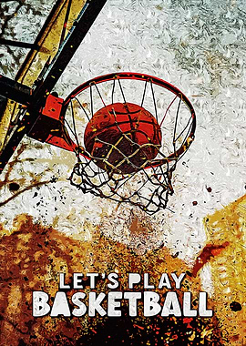 Basketball Hoop Artwork