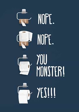 Toilet Paper Roll Placement