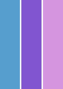 Color Palette Blue Purple Pink geometric
