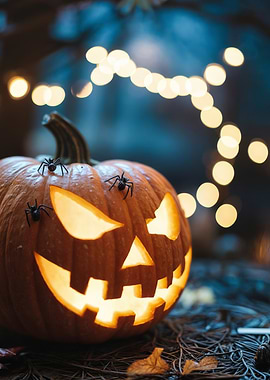 Spooky Jack-o'-Lantern