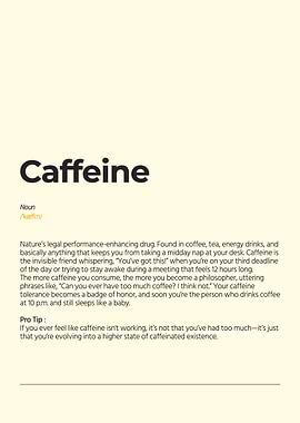 Caffeine Definition