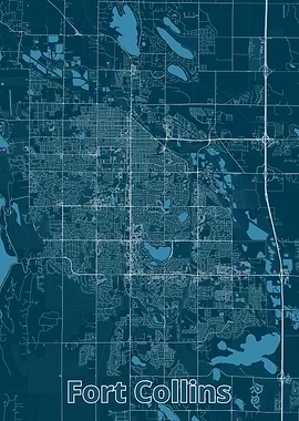 Fort Collins City Map