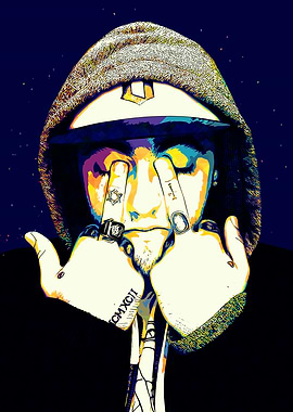 Mac Miller Pop Art Portrait