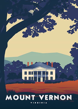 Mount Vernon Virginia Poster