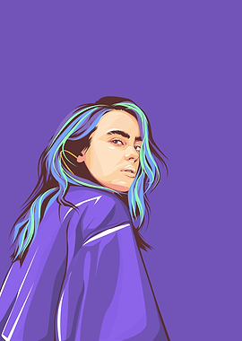 Billie Eilish Digital Art