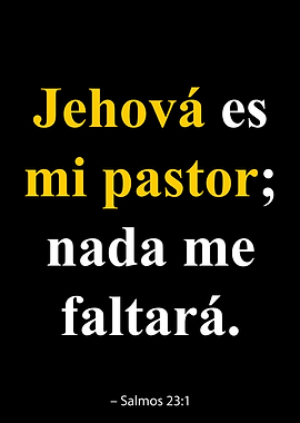 Jehová es mi pastor