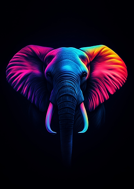 NEON ELEPHANT