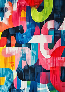 Abstract Colorful Shapes