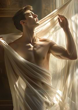 Renaissance Adonis: Light and Shadow