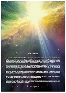 Pale Blue Dot - Earth from Space