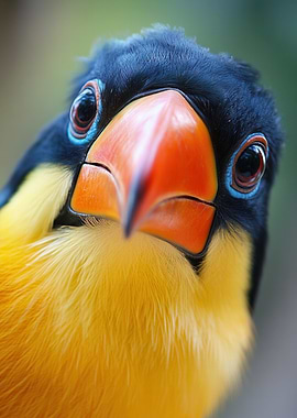 Funny Toucan Bird Portrait