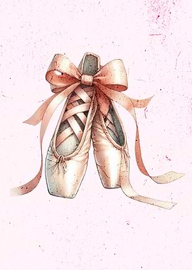 Ballet Shoes with Bow