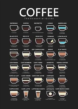 Coffee Guide: Essential Drinks