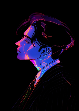 Neon Portrait