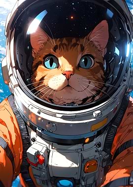 Cat Astronaut