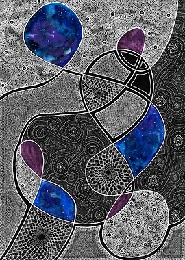 Abstract Interwoven Universe