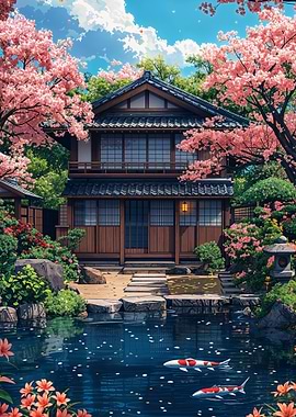Japanese Garden House