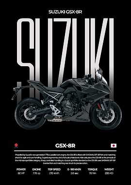 Suzuki GSX-8R Motorcycle