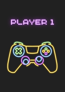 Neon Gamer player 1