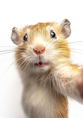 Cute Lemming Selfie