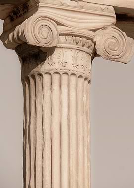 Ancient Greek Column Detail