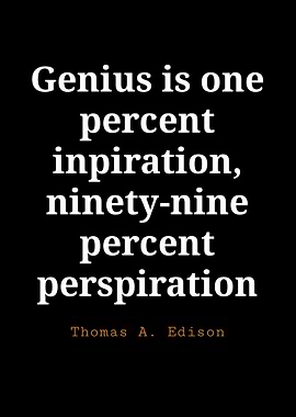 Thomas A Edison Quote