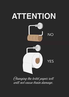 Toilet Paper Roll Humor