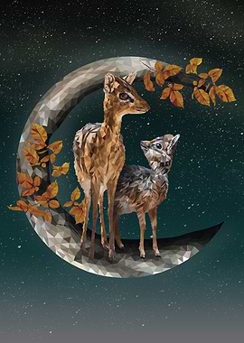 Kirk's dik-dik on Crescent Moon