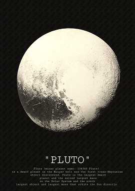 Pluto Dwarf Planet