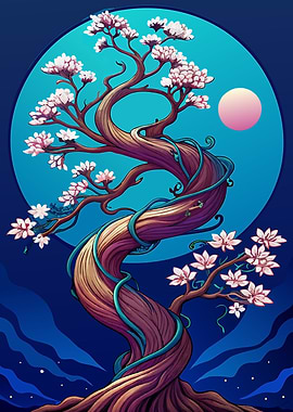 Twisted Blossom Tree