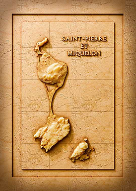 Saint-Pierre and Miquelon Map