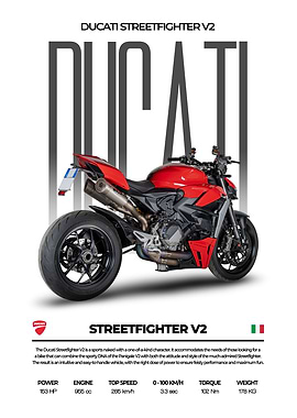 Ducati Streetfighter V2 Motorcycle