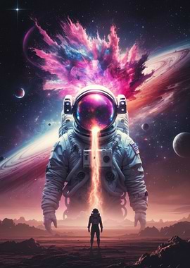 Astronaut Cosmic Leak