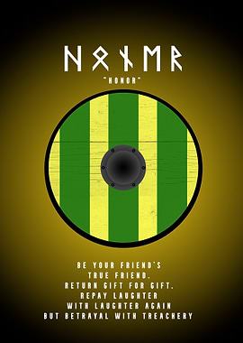 'Honor' Runic Shield