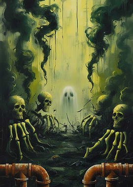 Ghost in Toxic Wasteland