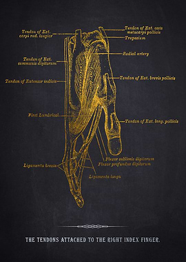 Index Finger Tendons