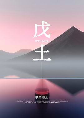 Wu Soil - Chinese Character Art