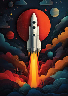 Space Rocket Launch