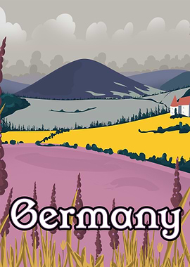 Germany Landscape Poster