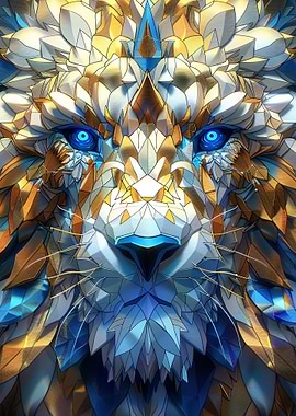 Geometric Lion