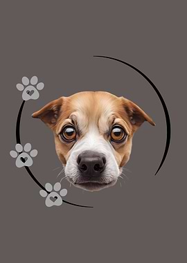 Dog Paw Print Design