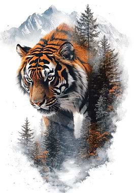 Tiger in the Mountains