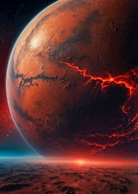 Red Mars Landscape