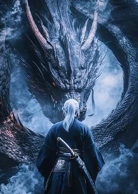 Samurai vs Dragon