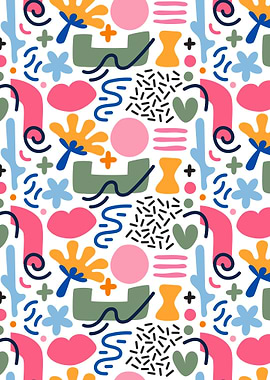 Abstract Colorful Pattern