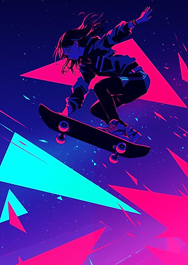 Skating off the edge