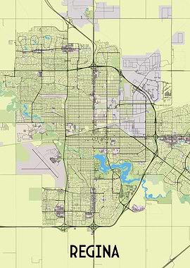 Regina City Map