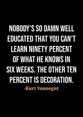 Kurt Vonnegut Quotes