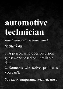 Automotive Technician Job Definition